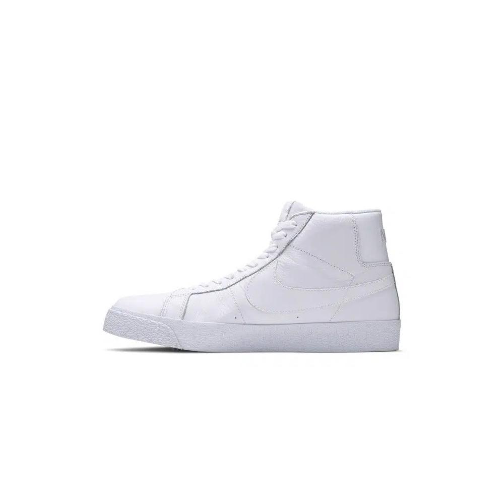Кроссовки Nike Zoom Blazer Mid SB 'Triple White' 3