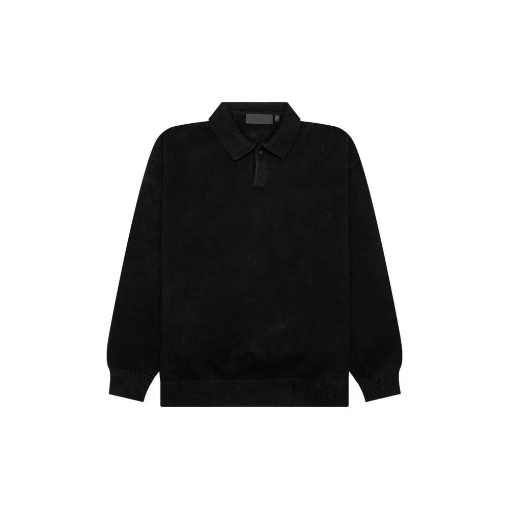 Поло Fear of God Essentials Knit Polo 'Черный как смоль' 1