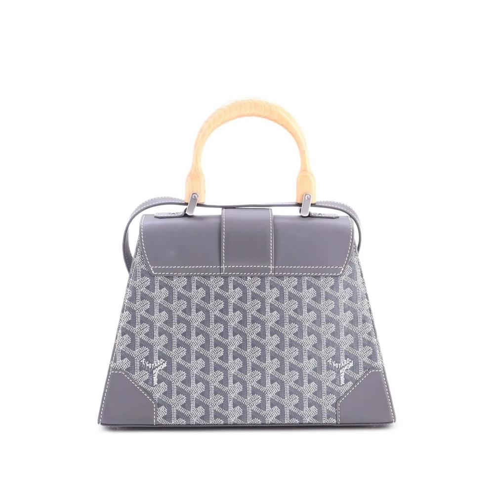 Сумка-сэтчел Saigon Top Handle Bag Coated Canvas with Leather PM 2