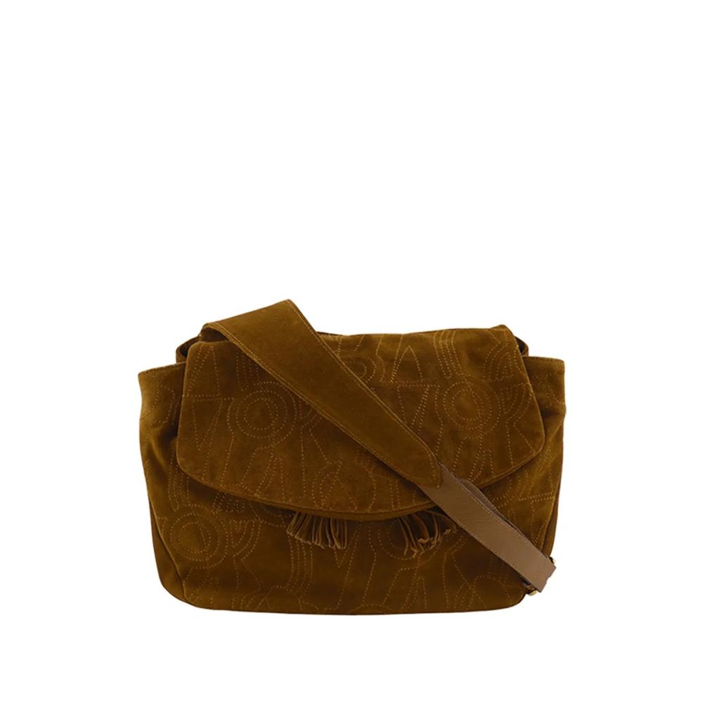 Сумка через плечо Stitched Suede Tassel (1990-2000 годы) 1