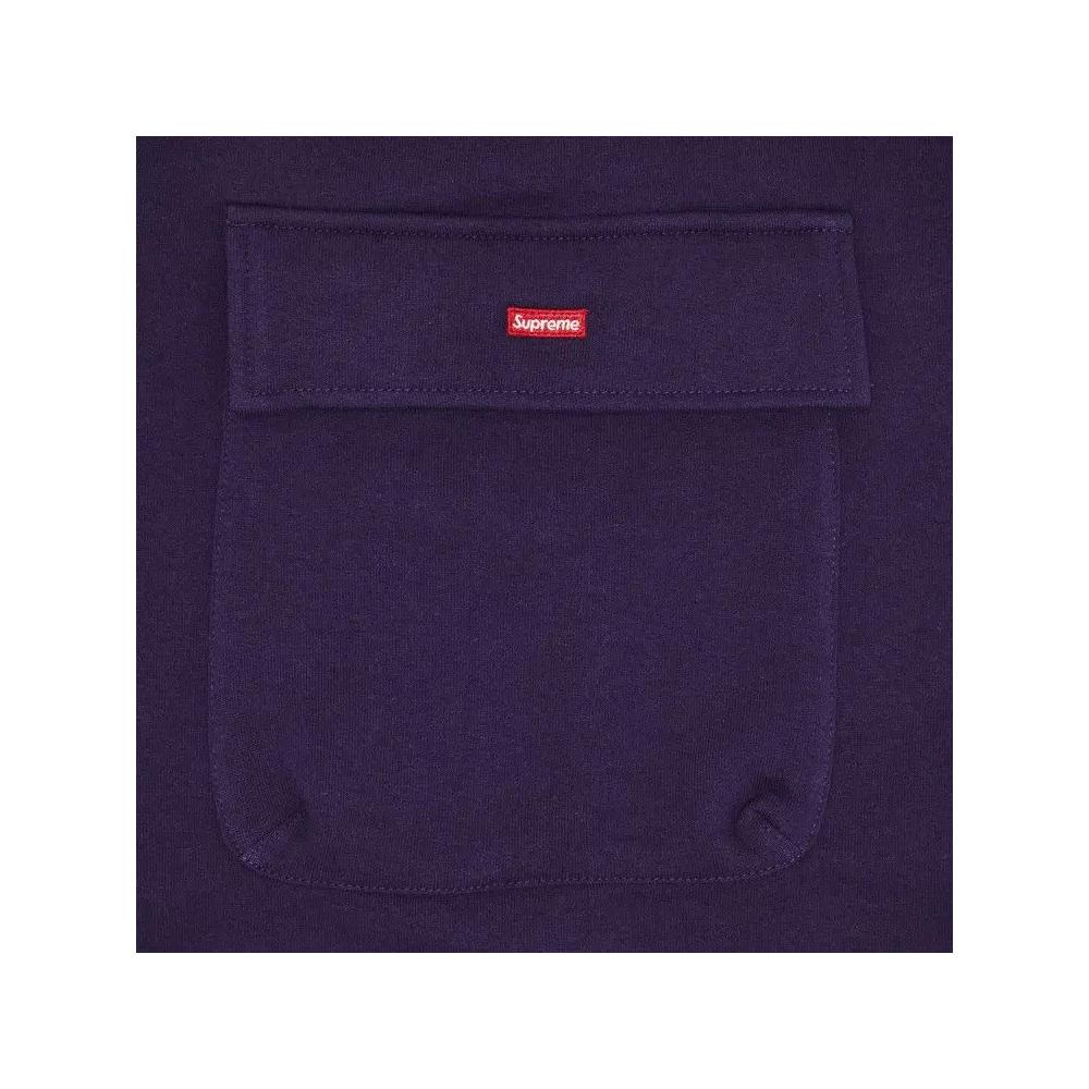 Штаны Supreme Small Box Cargo Sweatpant 'Dark Purple' 3