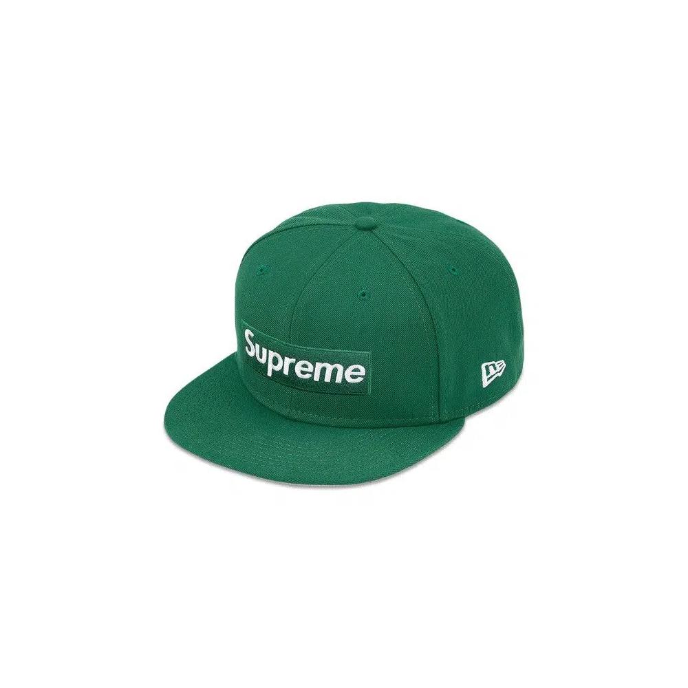 Кепки Supreme Money Box Logo New Era 'Dark Green' 1