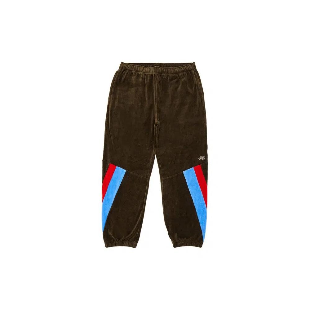 Тренировочные брюки Supreme x Martine Rose Velour Track Pant 'Brown' 1
