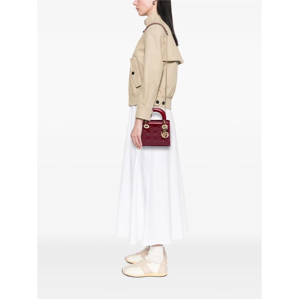 Сумка-сэтчел Mini Patent Cannage Lady Dior (2017 год) 2