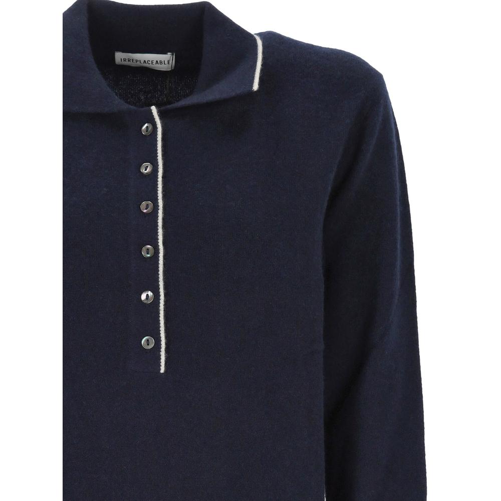 contrast-trim polo-collar sweater 3