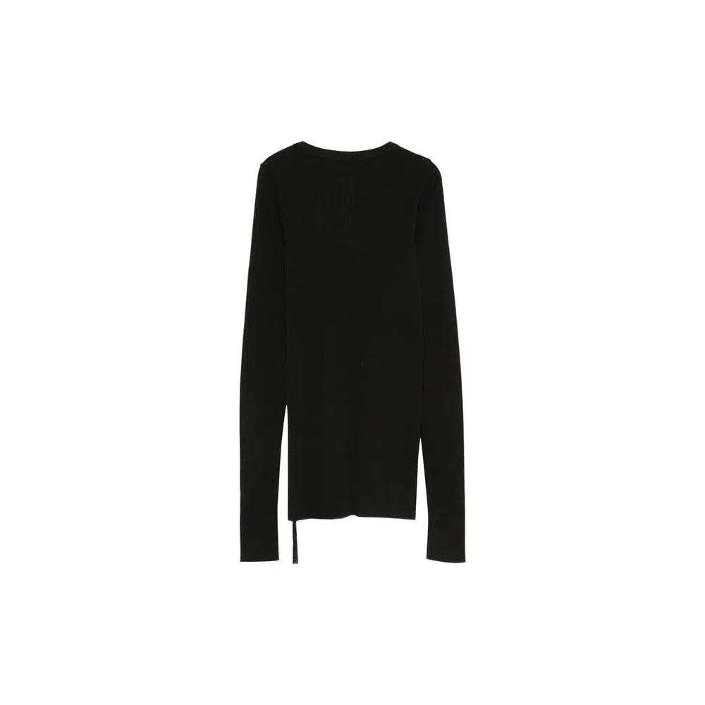 Топы Rick Owens DRKSHDW Rib Long-Sleeve Shirt 'Black' 2