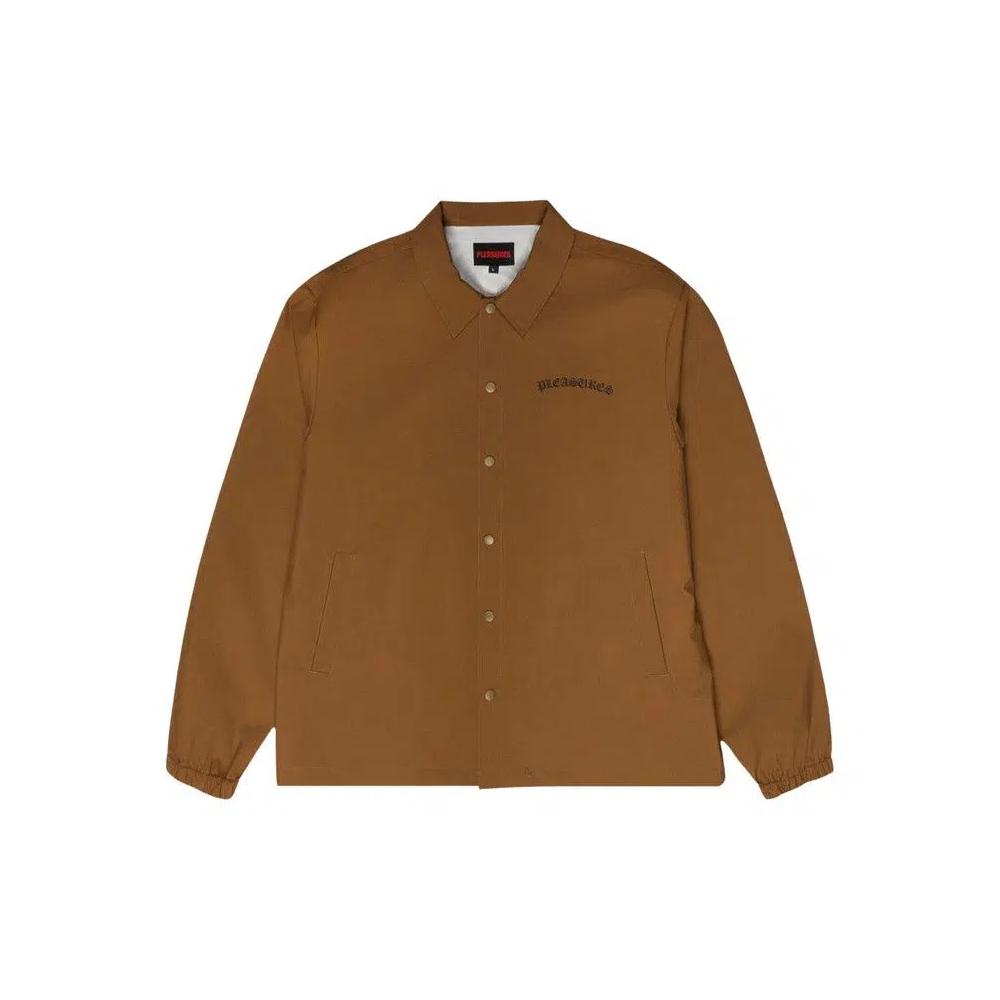 Куртки-тренчи Pleasures Neural Coach Jacket 'Brown' 1