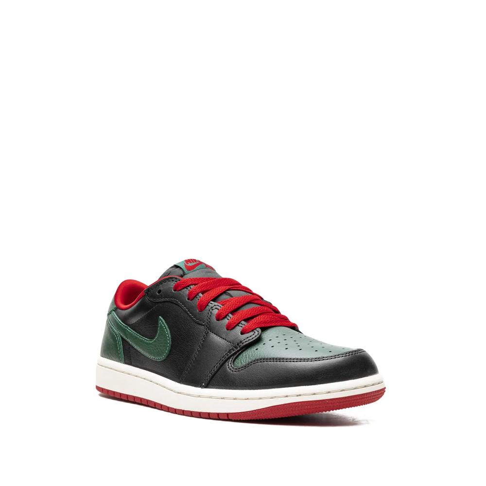 Кроссовки Jordan 1 Retro Low OG Black/Gorge Green 2