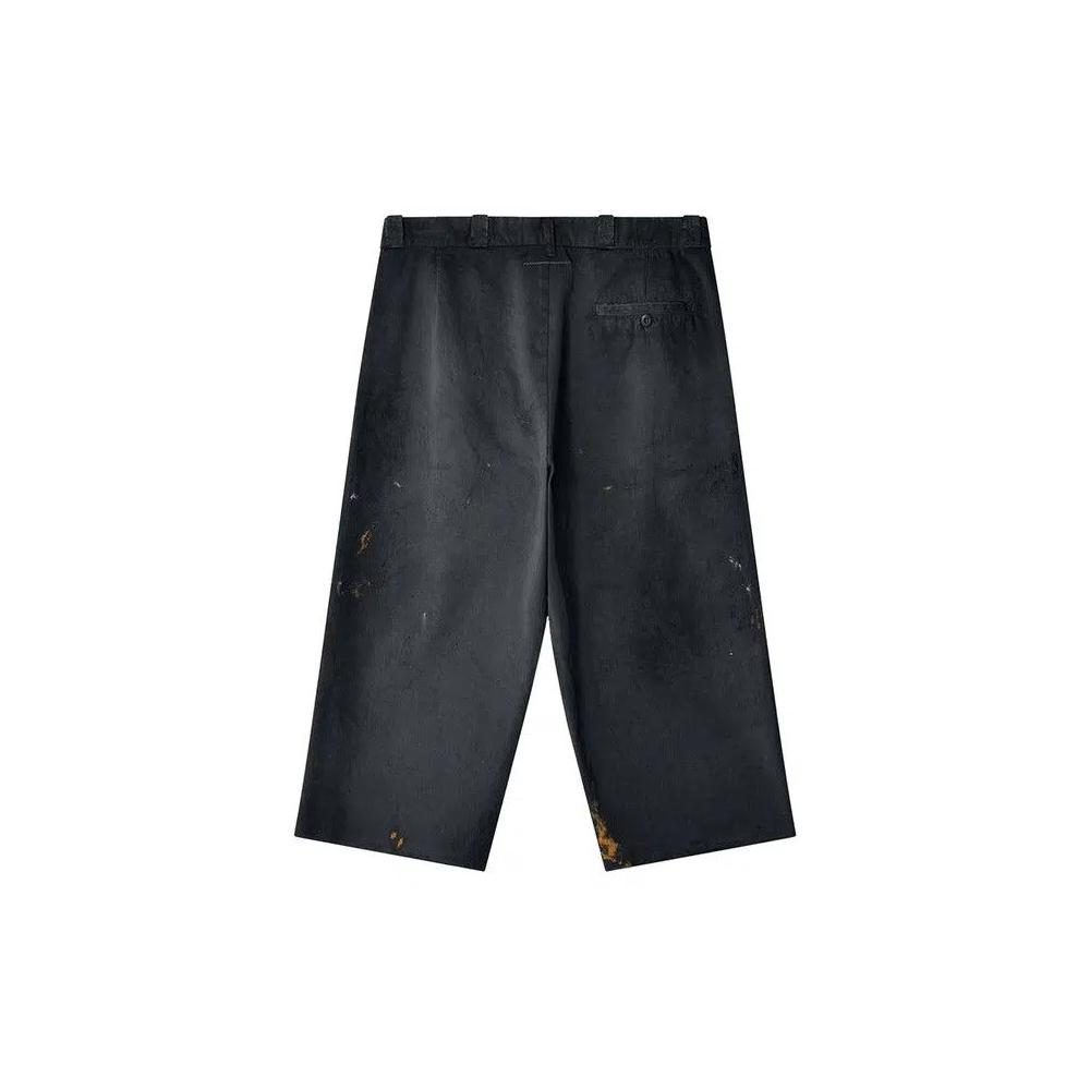 MM6 Maison Margiela Gabardine Шорты 'Black' 2
