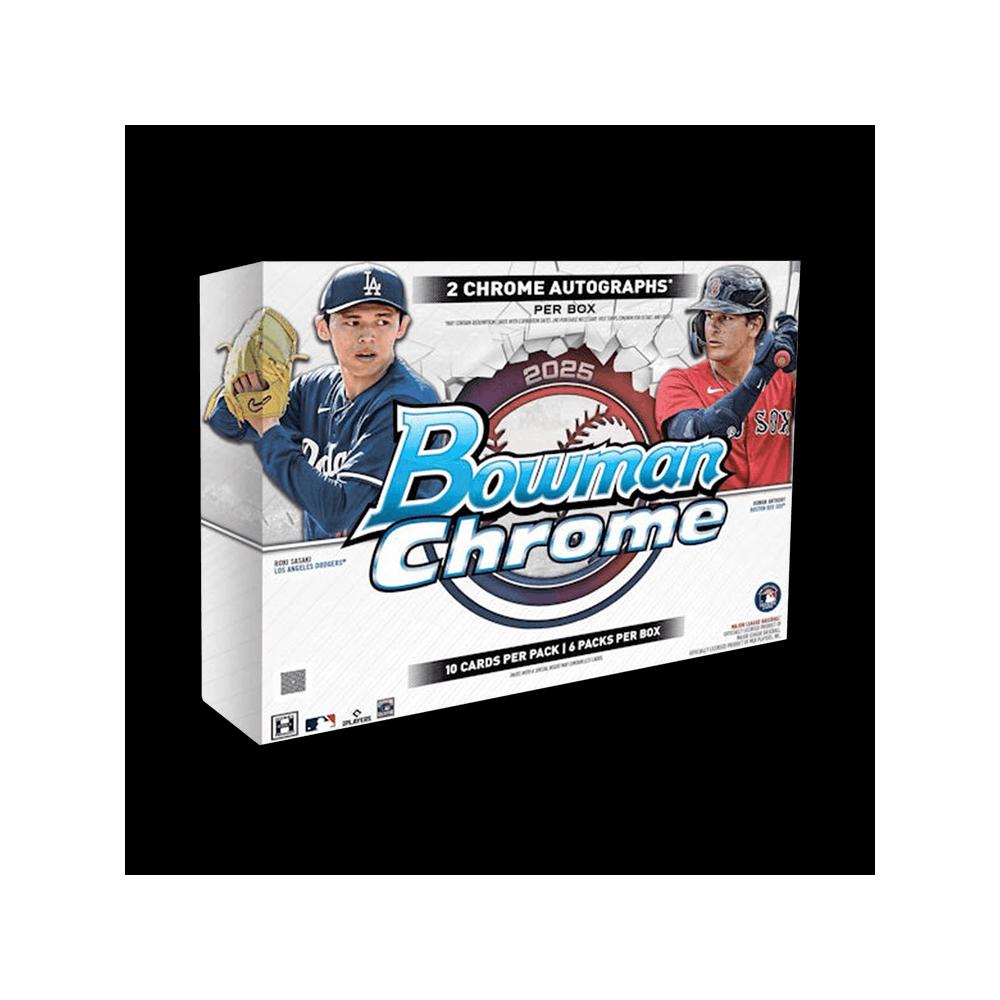 Спортивные карточки 2025 Bowman Chrome Baseball Hobby Box 1