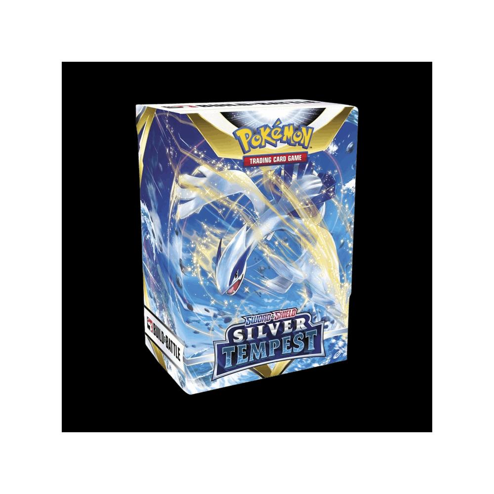 Коллекционные карточки Pokémon Sword & Shield: Silver Tempest Build & Battle Box 1