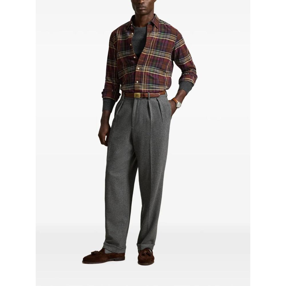 Custom-Fit plaid Oxford shirt 2