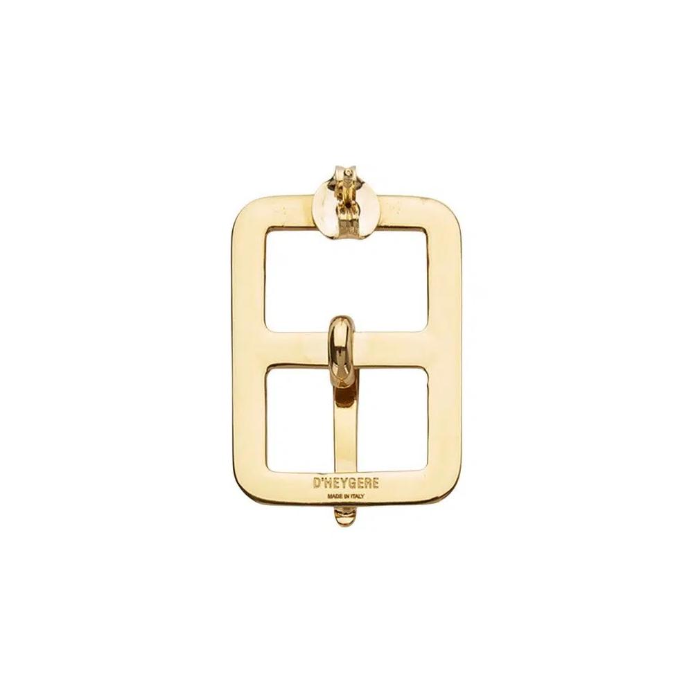 Серьги D'heygere Buckle Earring 'Gold' 2