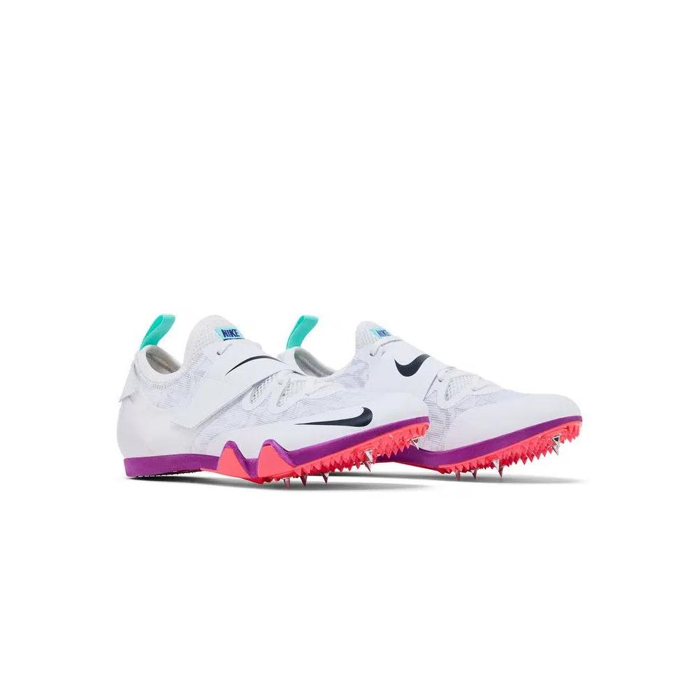 Шиповки Nike Pole Vault Elite 'White/Teal Tint/Fire Pink/Obsidian' 8