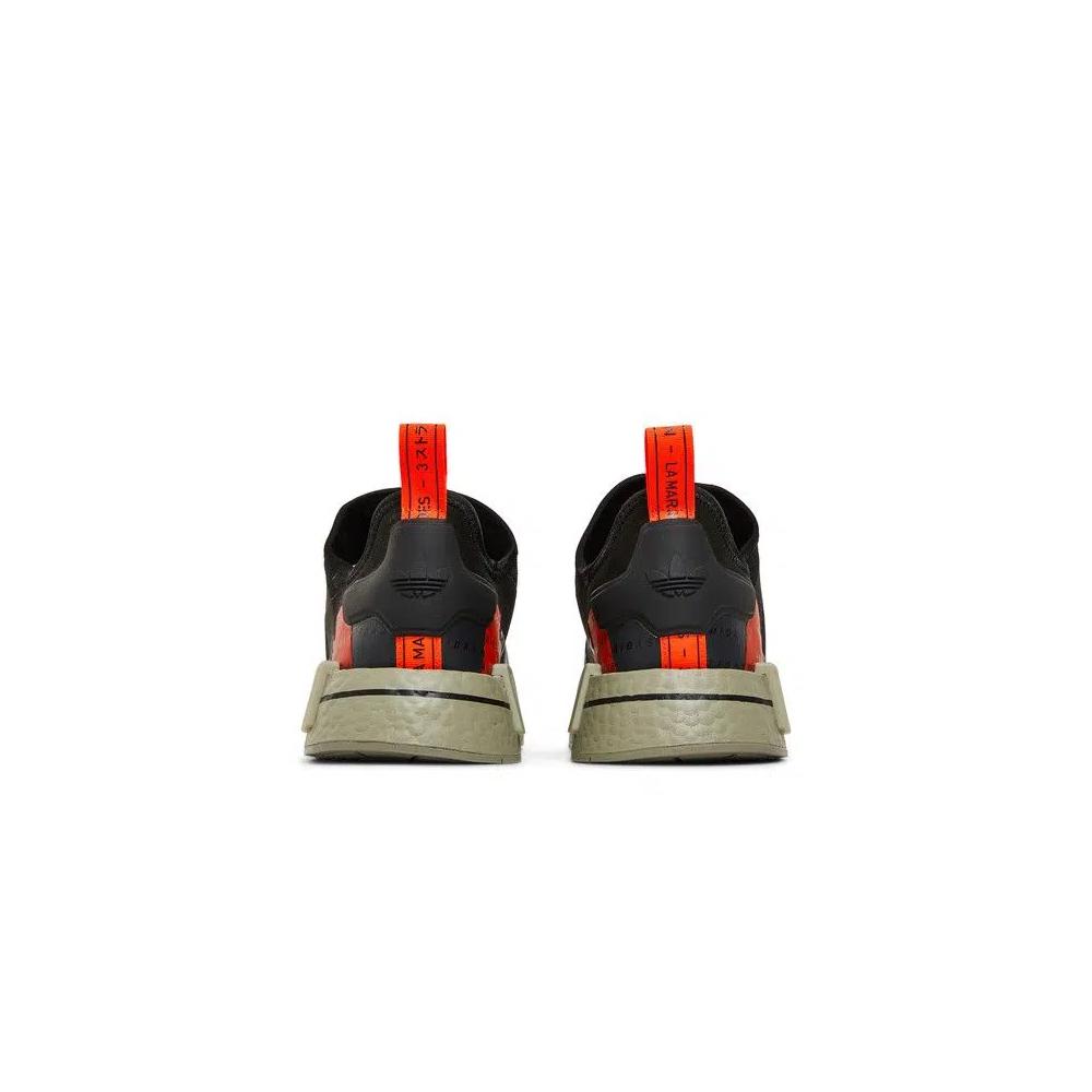 Кроссовки Adidas NMD_R1 'Black Solar Red' 6