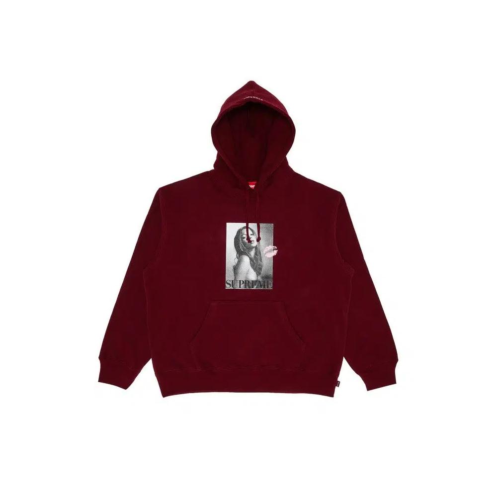 Худи Supreme Kate Moss Hooded Sweatshirt 'Cardinal' 1