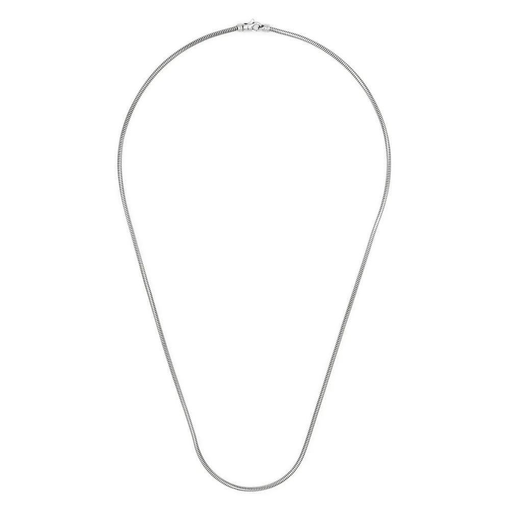 Серебряное колье Snake Chain Slim 1