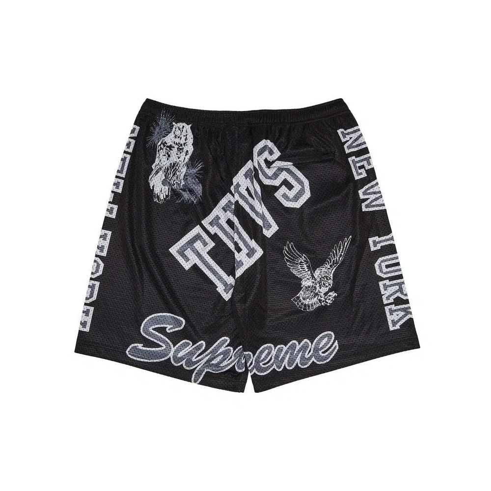 Шорты Supreme Varsity Mesh Short 'Black' 2