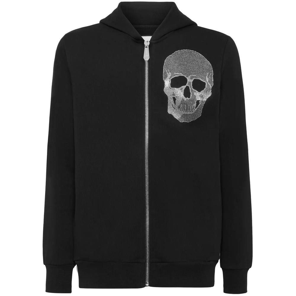Худи на молнии с вышивкой 1