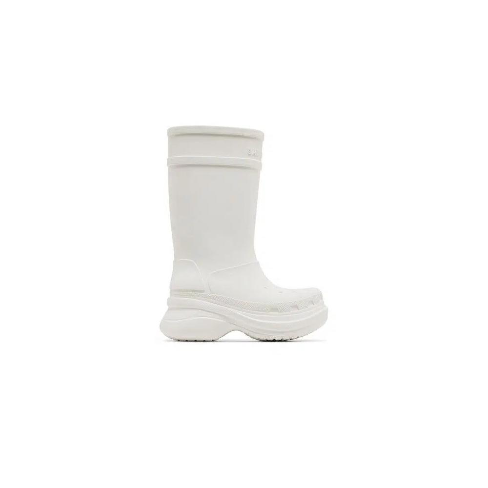Ботинки Crocs x Balenciaga Wmns Clog Boot 2.0 'White' 1