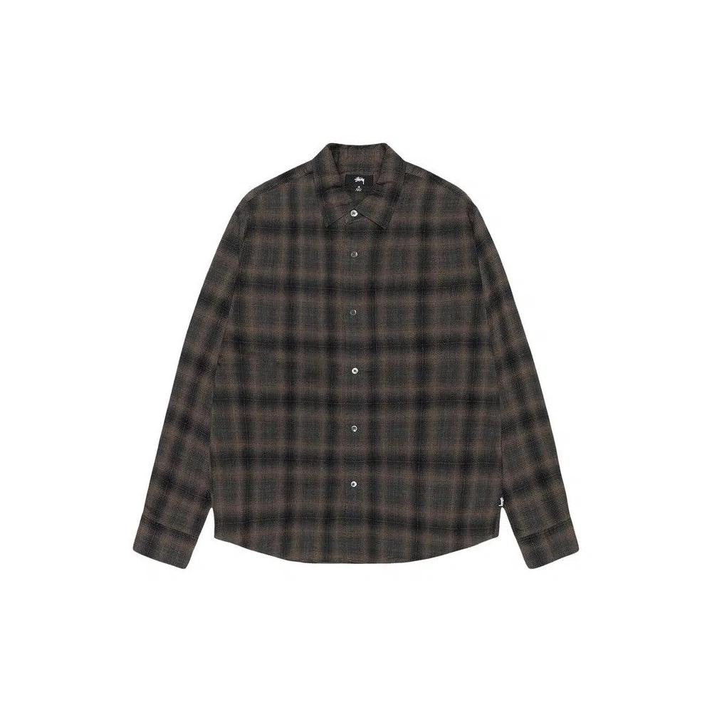 Топы Stussy Matthew Printed Shirt 'Коричневый' 1