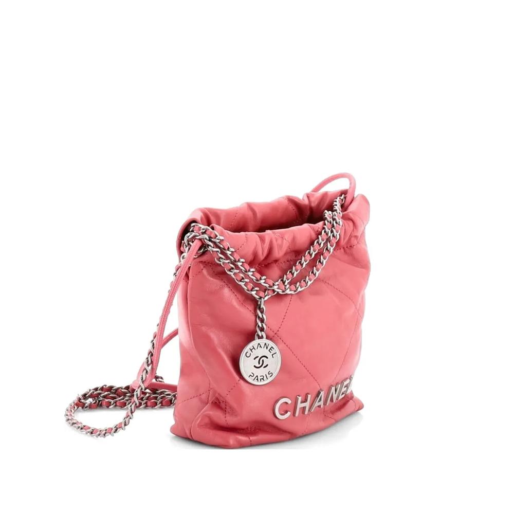 Сумка через плечо 22 Chain Hobo Quilted Calfskin Mini 1