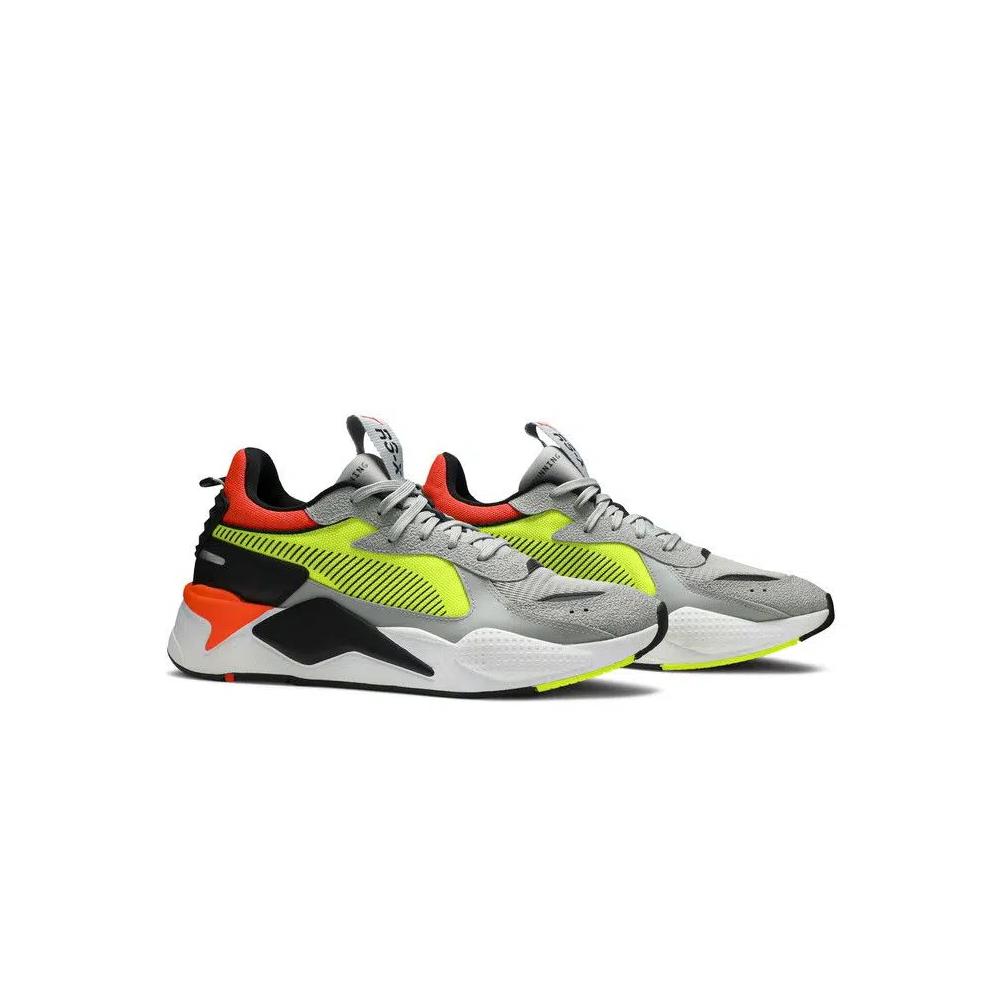 Кроссовки Puma RS-X Hard Drive 'Grey Yellow Red' 8