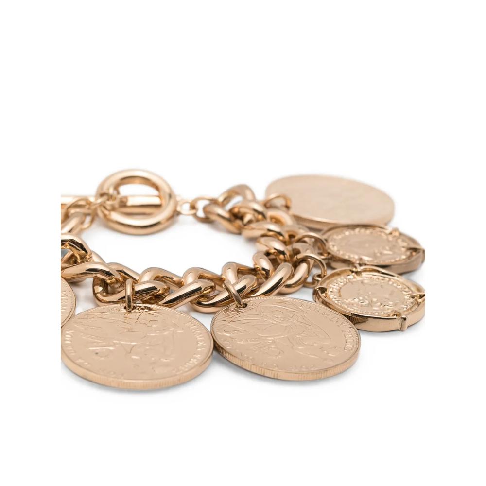 coin-pendant curb-chain bracelet 2