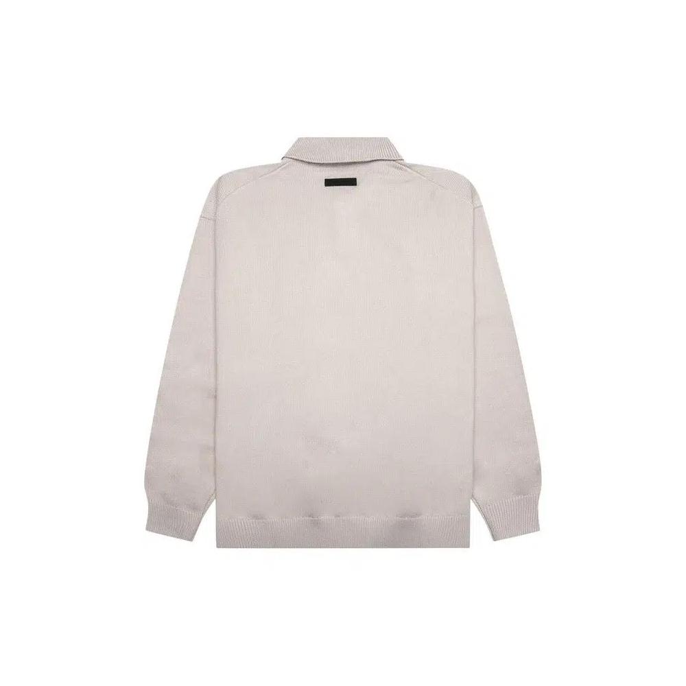 Поло Fear of God Essentials Knit Polo 'Silver Cloud' 2