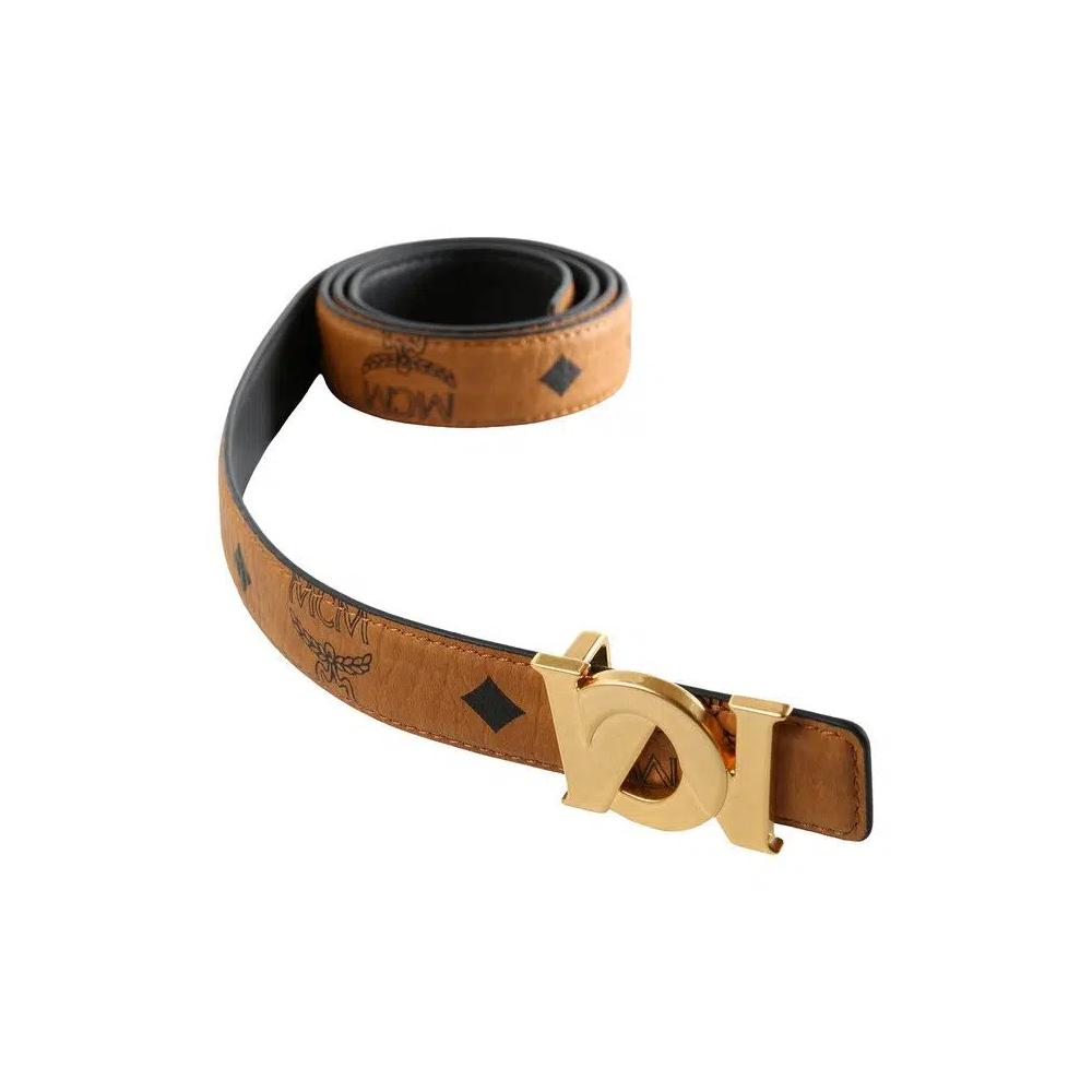 Ремни MCM M-Art Visetos 2.5 Belt 'Cognac' 2