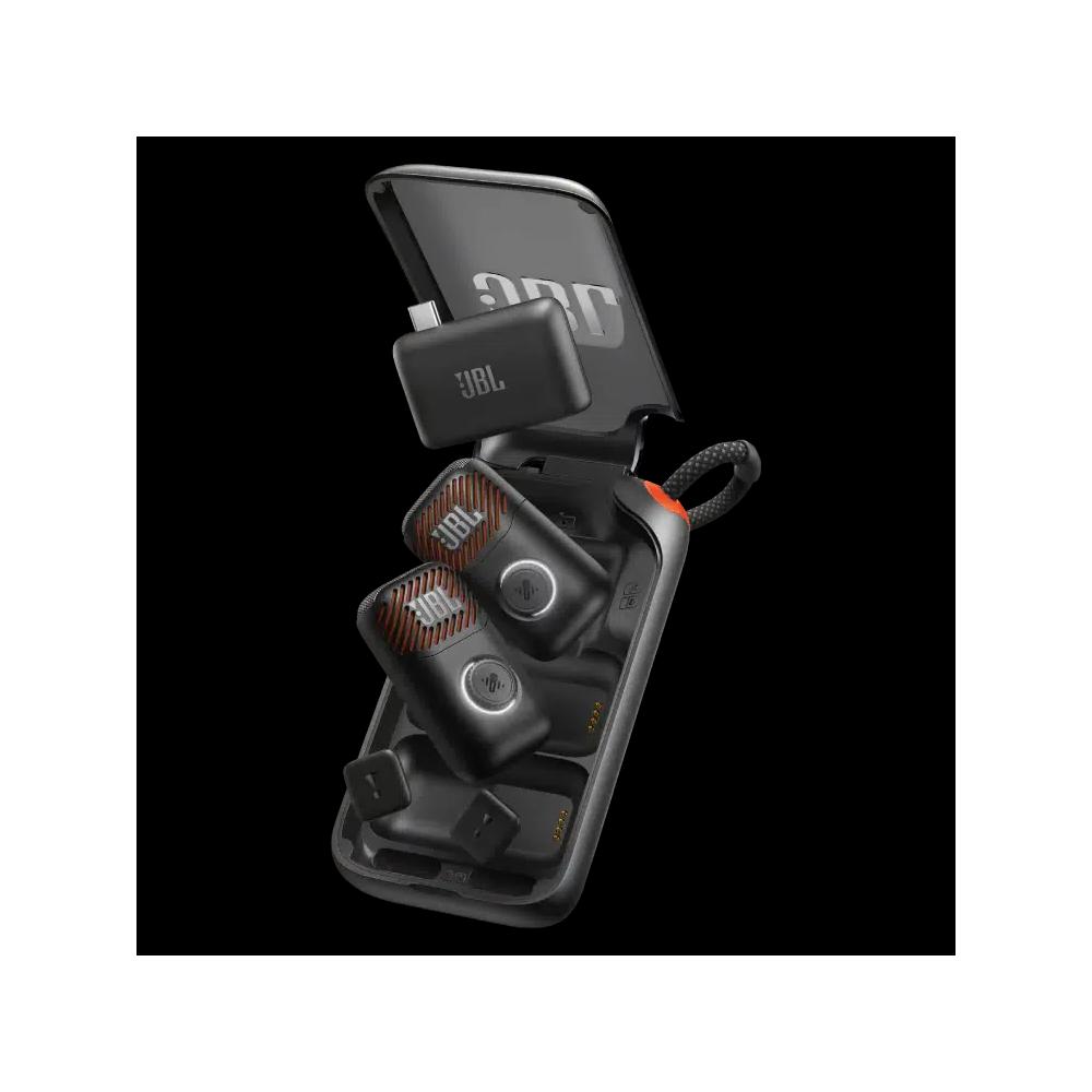 JBL EASYSING MIC MINI DUO - мини-беспроводной микрофон с удалением оригинального вокала на базе AI (2 шт.) 1