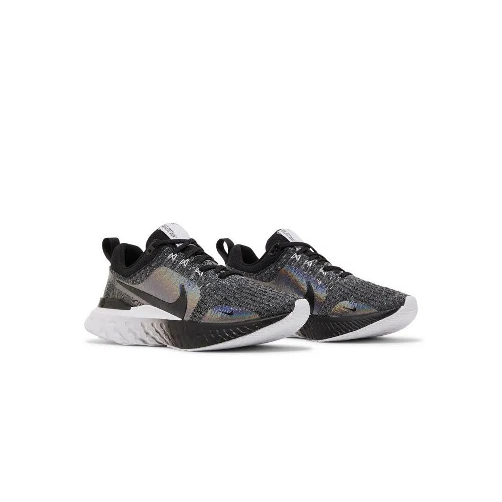 Кроссовки Nike Wmns React Infinity Run Flyknit 3 Premium 'Black Zebra Iridescent' 8