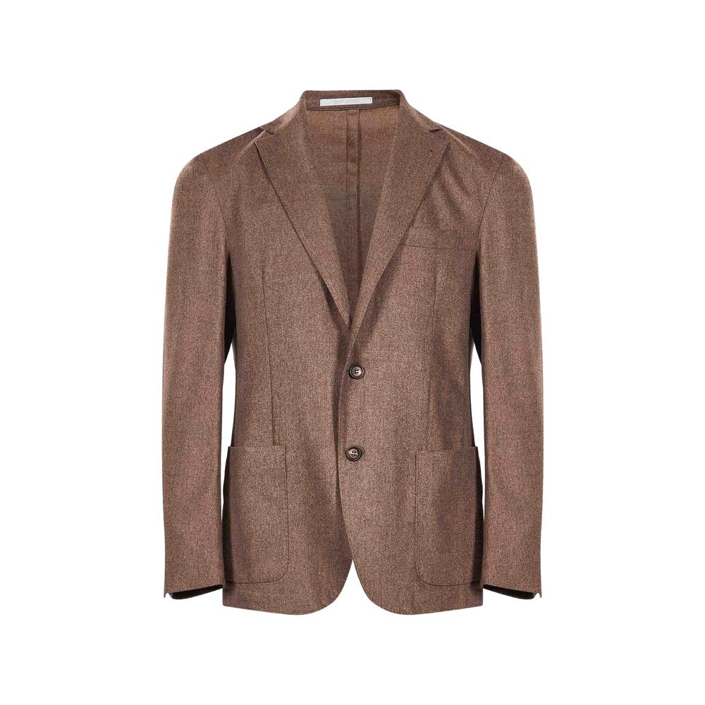 drawstring-waist suit 1