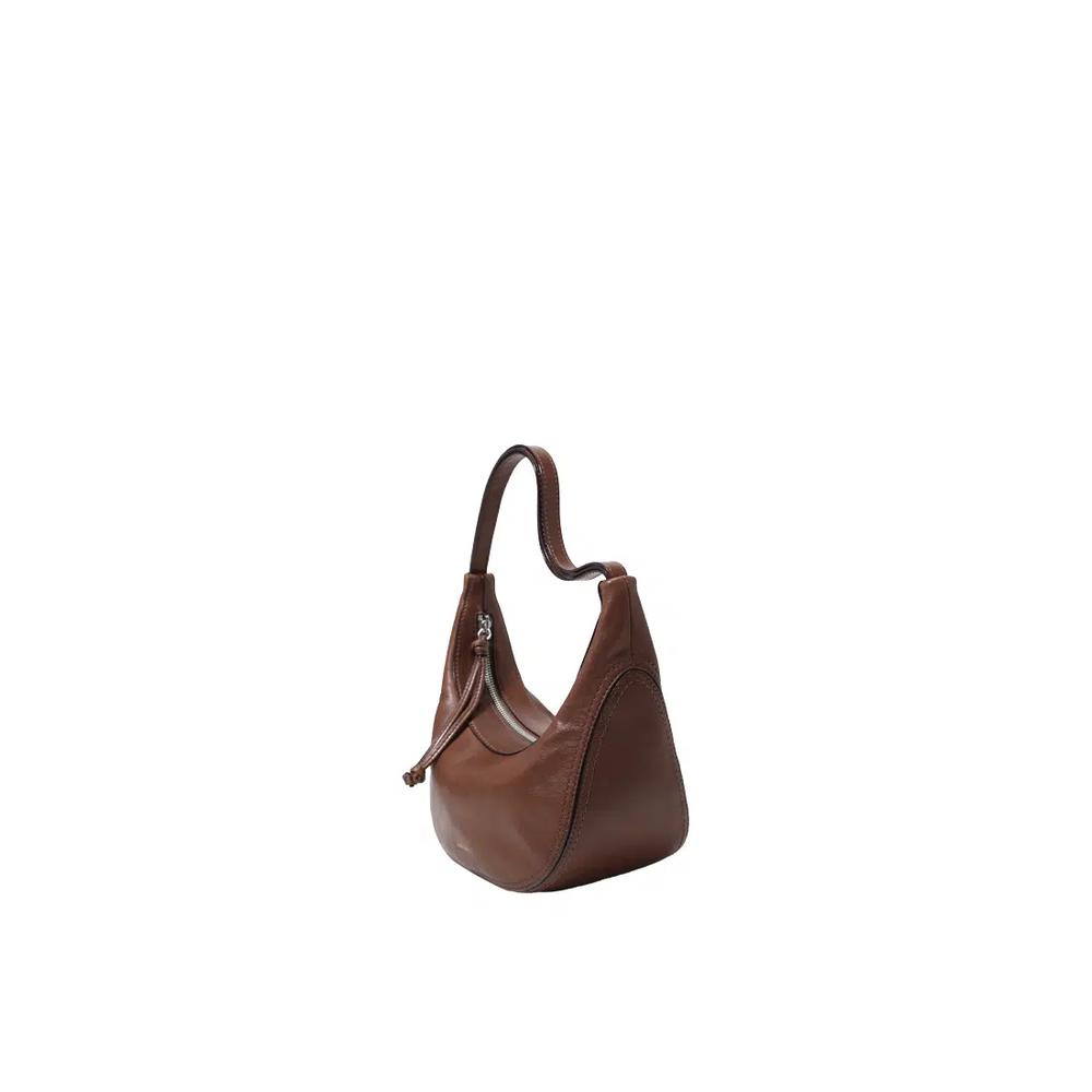 Demi Lune Hobo Bag - Какао 4