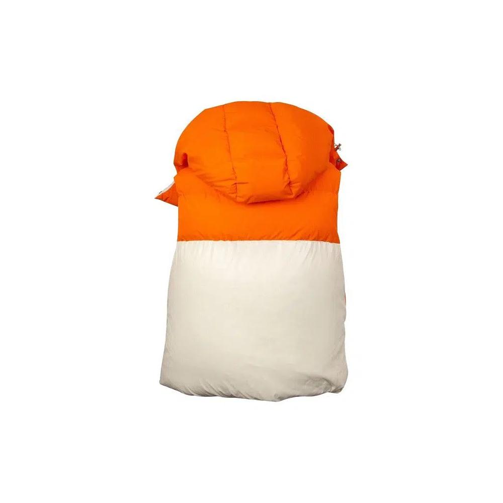 Парки Moncler x HYKE Rhonestock Short Parka 'White/Orange' 2