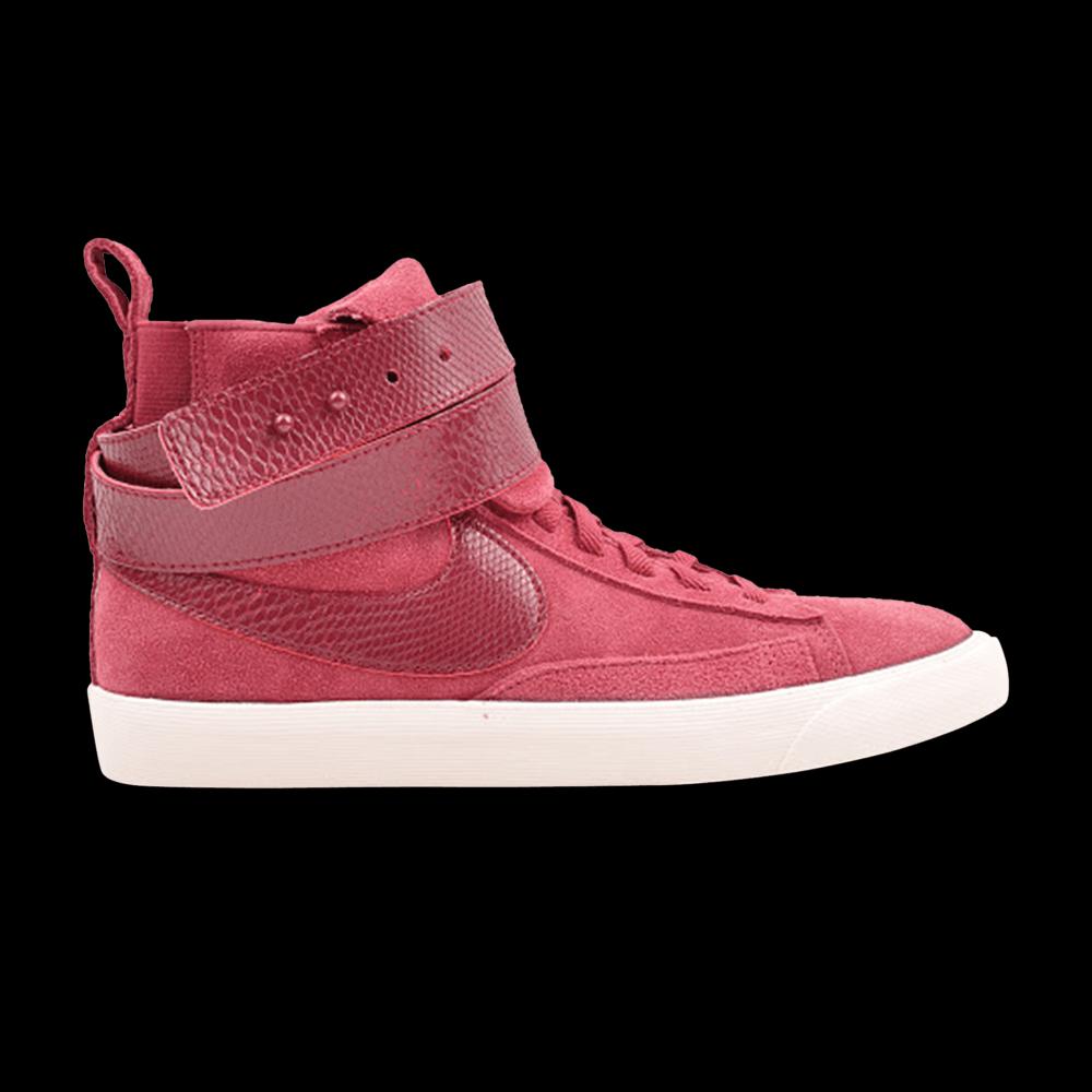 Кроссовки Nike Wmns Blazer Mid Twist Suede 'Cherrywood Red' 1