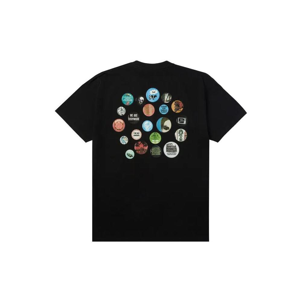 Футболки с коротким рукавом HUF Olympia Short-Sleeve Tee 'Black' 2