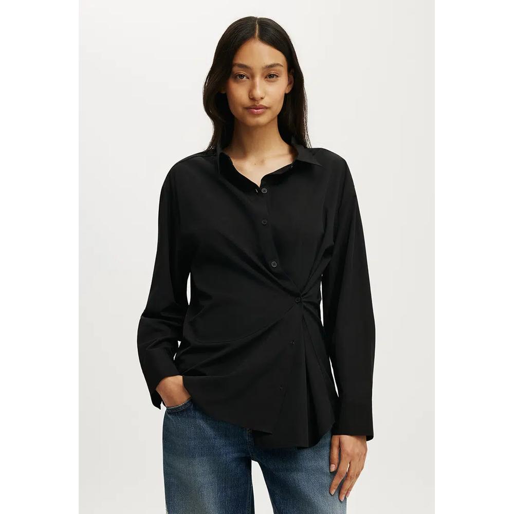 Рубашка с длинным рукавом Ella Wrap 1