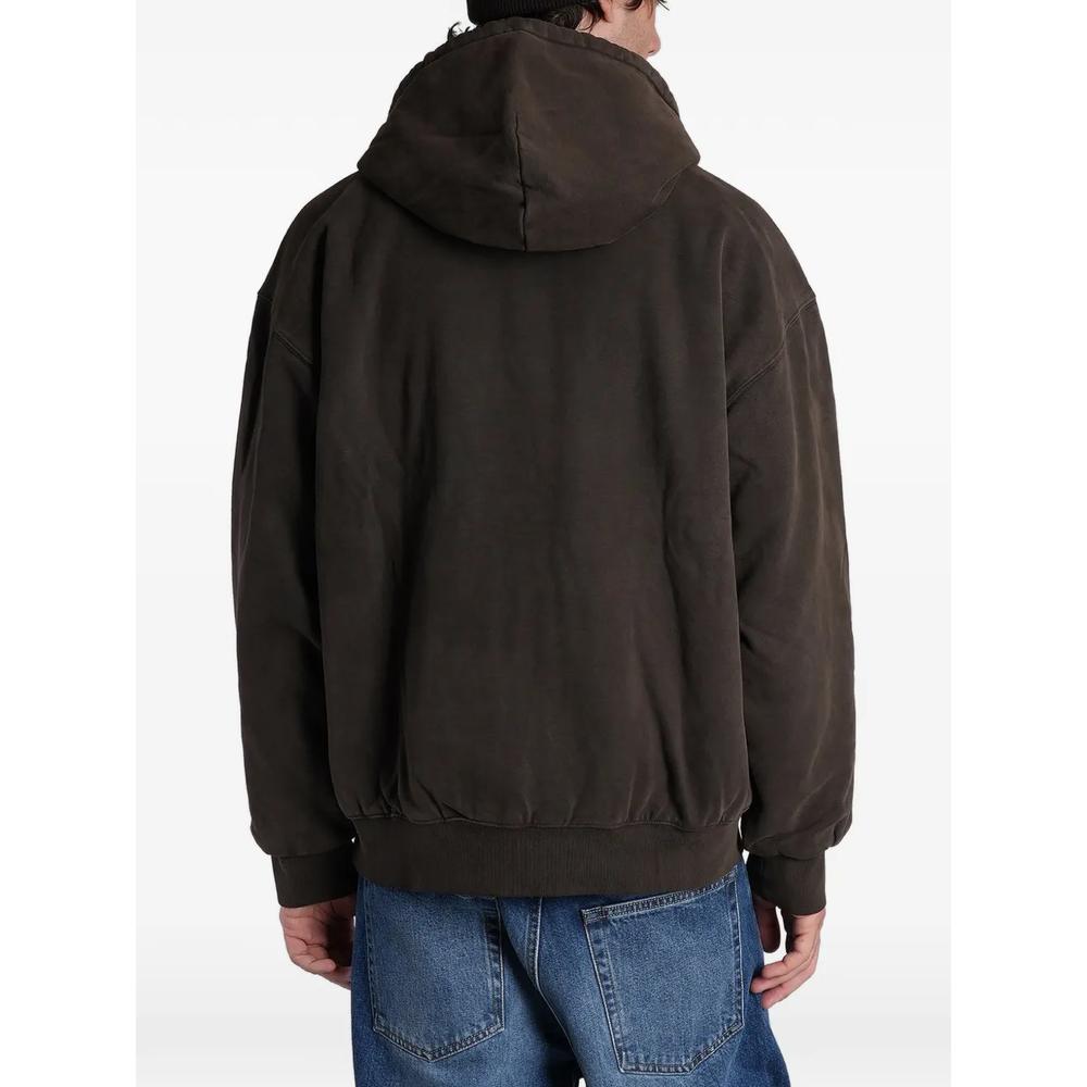 Vista logo-patch zip-up hoodie 4