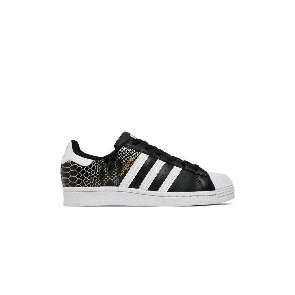 Кроссовки Adidas Wmns Superstar 'Black Snakeskin' 1