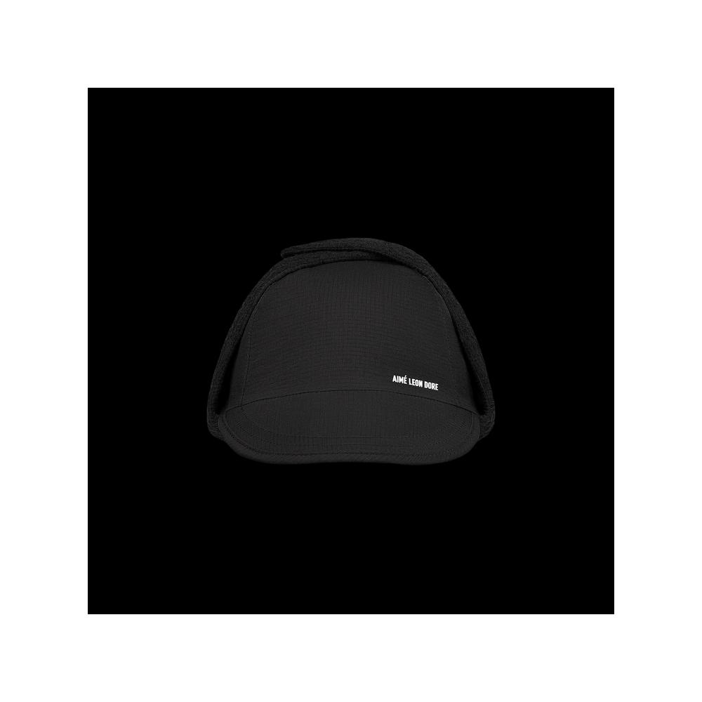 Шапки-авиаторы Aimé Leon Dore Fleece Lined Earflap Hat 'Jet Black' 1