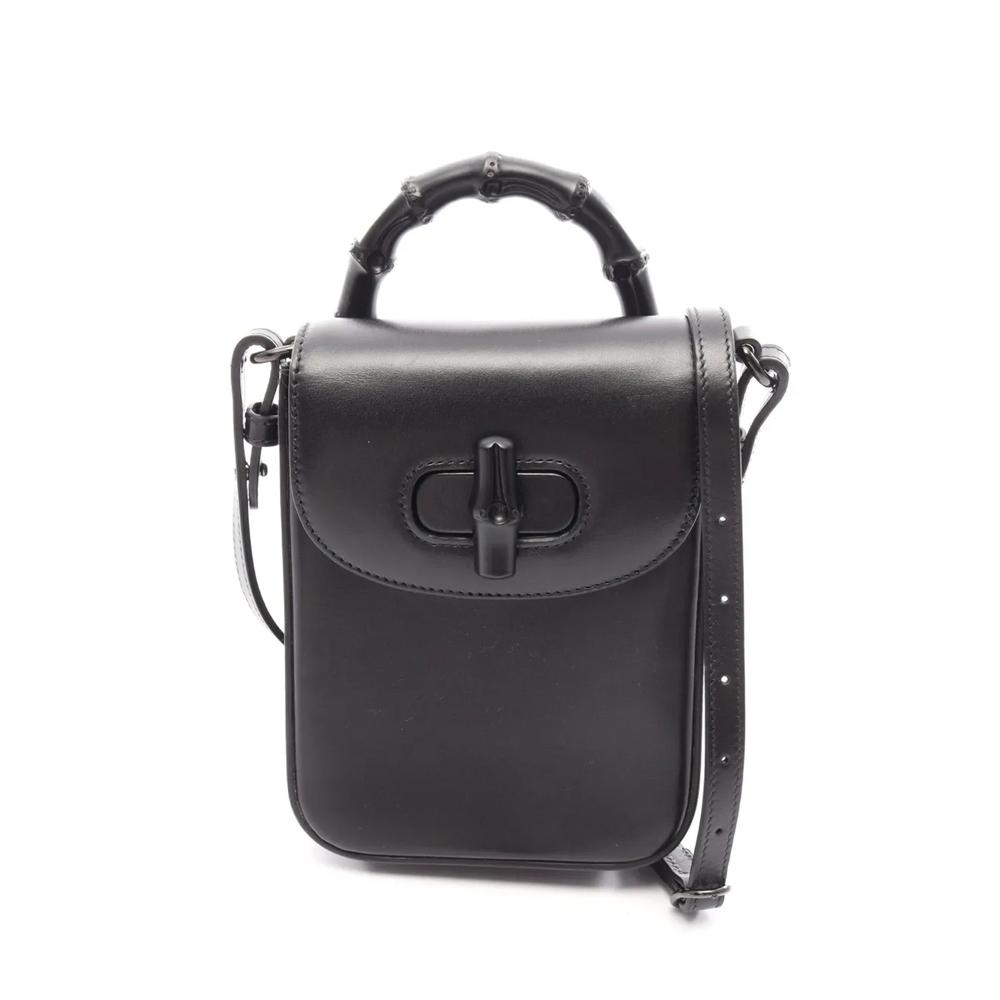 Сумка-сэтчел Mini Calfskin Bamboo Top Handle (2016-2026 годы) 1