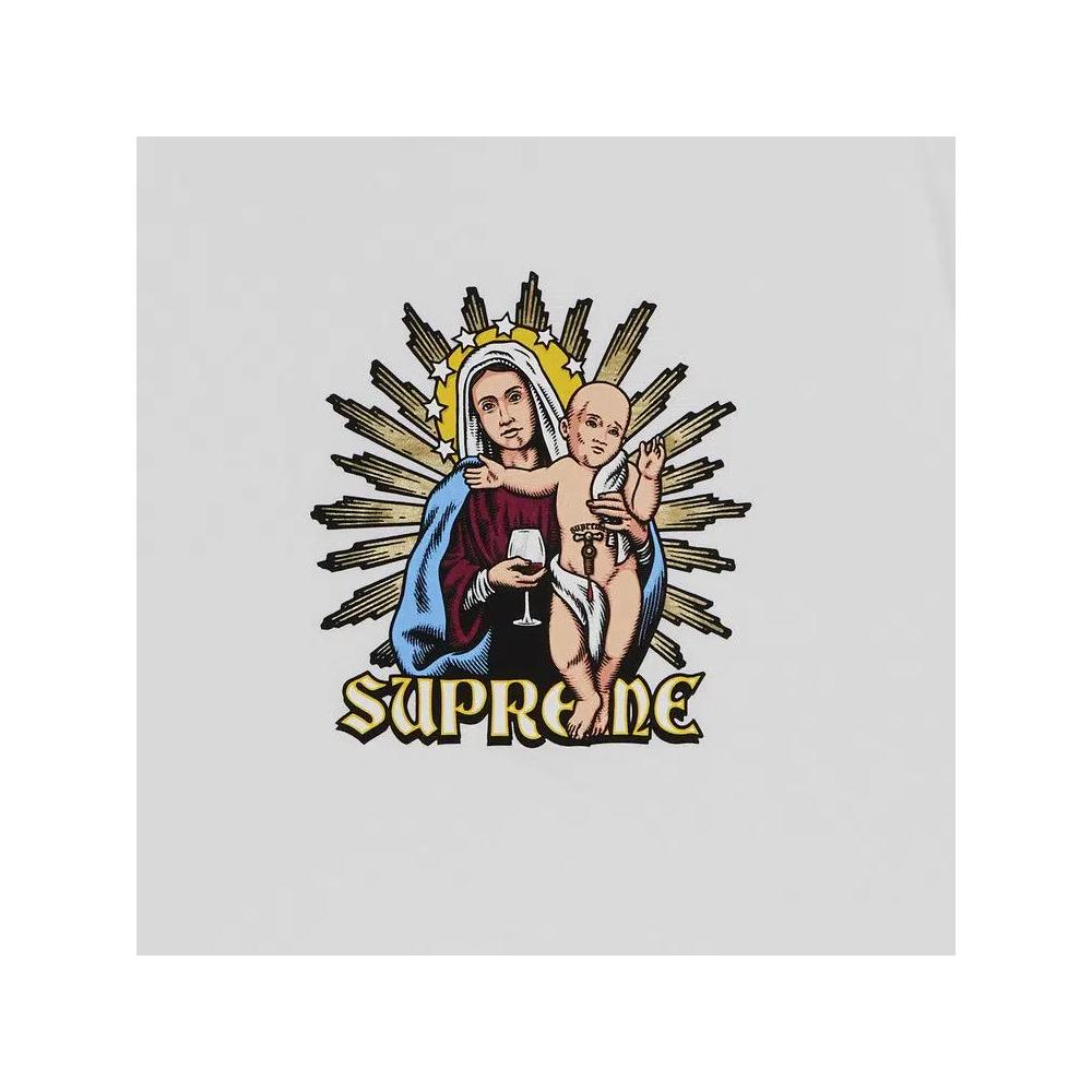 Футболки с коротким рукавом Supreme Blood Tee 'White' 2