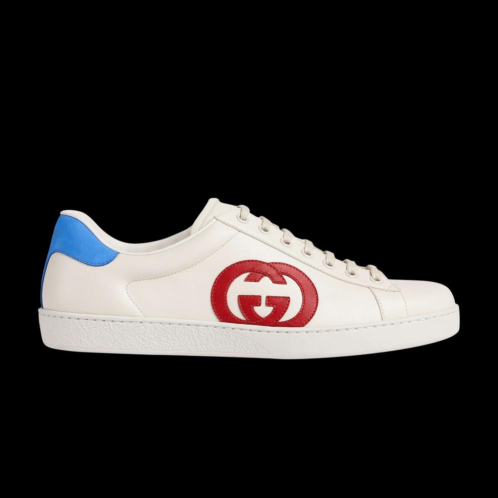 Кроссовки Sneakers Gucci Ace 'Interlocking G - White Red Blue' 1