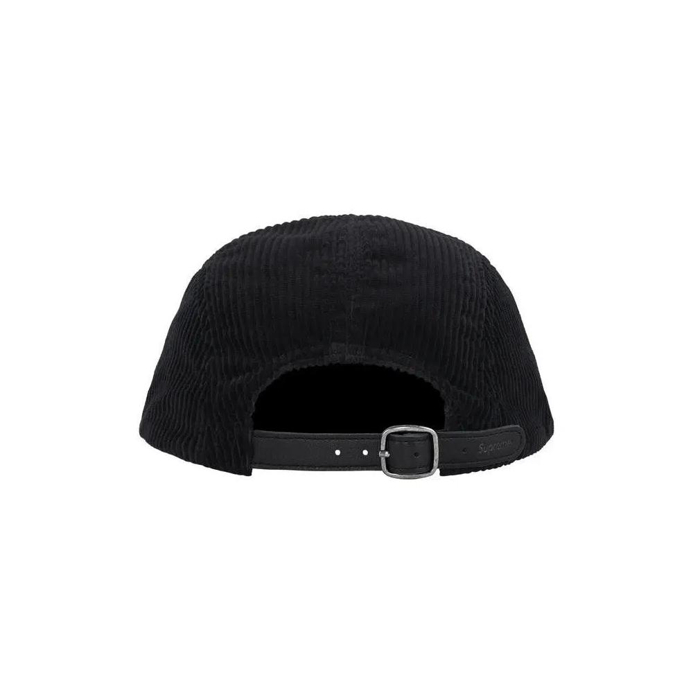 Кепки Supreme Corduroy Camp Cap 'Black' 2