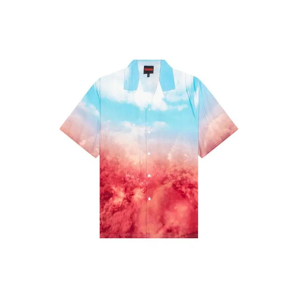 Рубашки на пуговицах Pleasures Heaven and Hell Button Down 'Небесно-голубой' 1