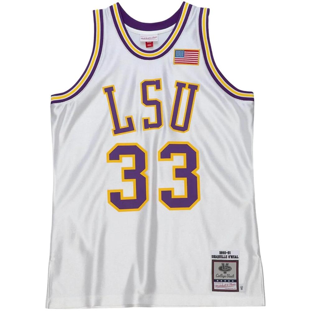 Топ LSU Tigers 1990 Shaquille O'Neal NCAA 1