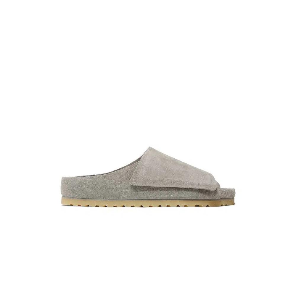 Слайды Fear of God x Birkenstock Los Feliz 'Cement' 1