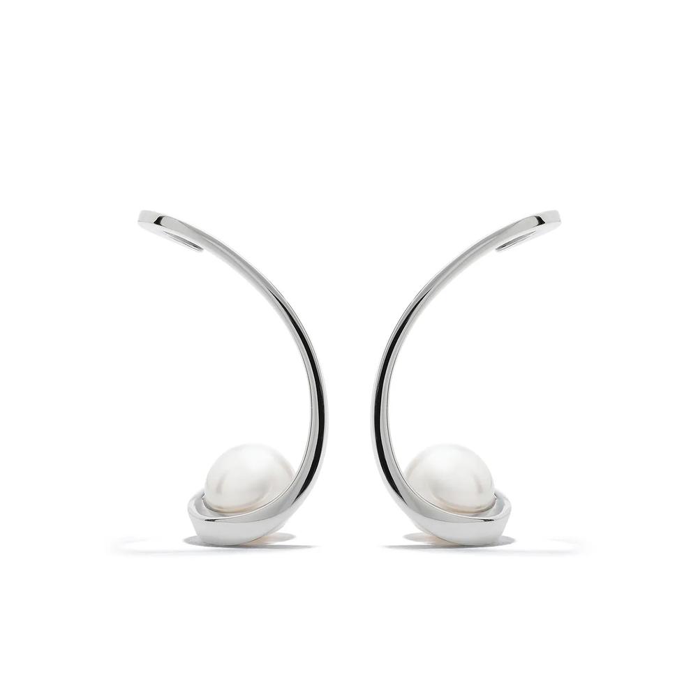 Серьги TASAKI Atelier Aurora из белого золота с жемчугом 1