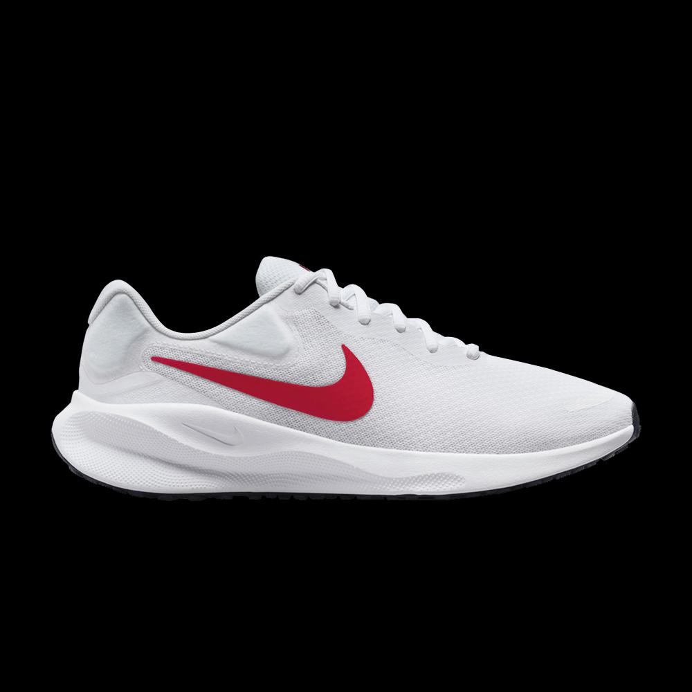 Кроссовки Nike Revolution 7 «White University Red» 1